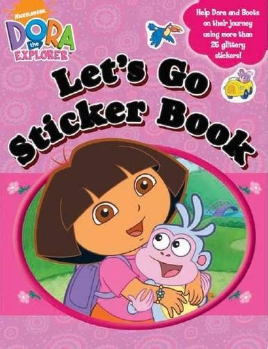 Amazon Dora The Explorer Let S Go Sticker Book Activity Books