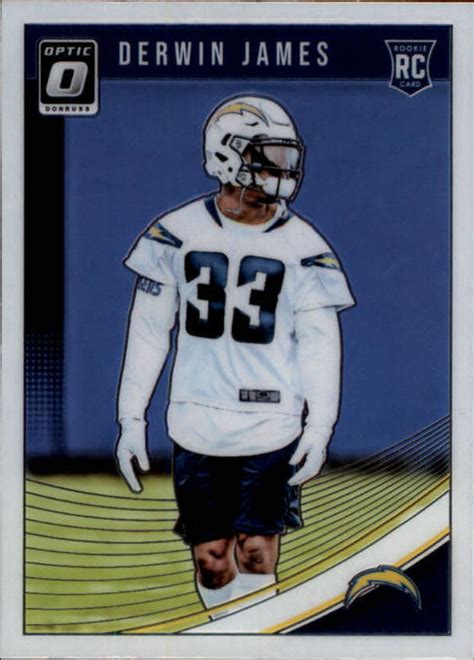 Donruss Optic Derwin James Rc Rookie Card La Chargers Rooki