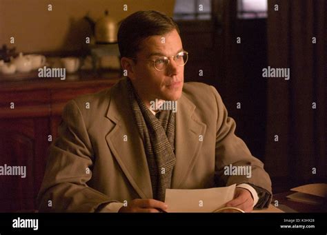 The Good Shepherd Matt Damon Date 2006 Stock Photo Alamy