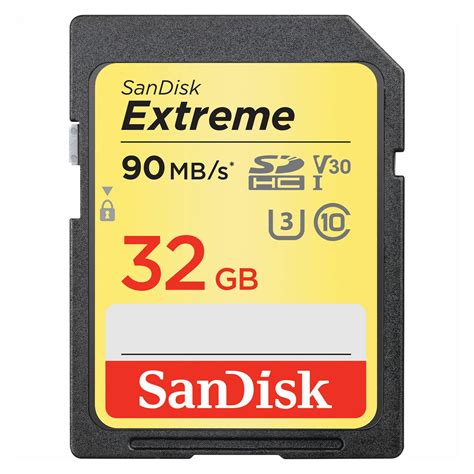 Sandisk Extreme Sdhc Card 32gb 90mbs V30 Uhs I U3 Sd Memorijska Kartica Sdsdxve 032g Gncin