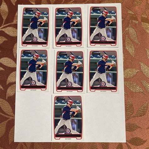 2012 Bowman Prospects 4 Purple 7 Base BP10 Bryce Harper RC Rookie