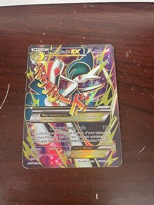 M Gallade Ex Full Art Holo Ultra Rare Roaring Skies Mega