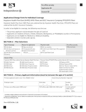 Fillable Online For Office Use Only Application ID TR Insurance Group