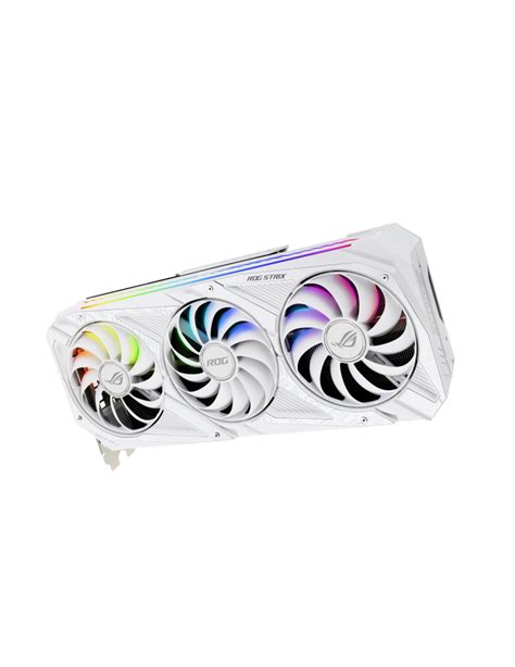 Видео карта Asus Rog Strix Geforce Rtx 3080 V2 White Oc Edition 10gb Gddr6x With Lhr Rog Strix