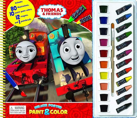 Deluxe Poster Paint And Color Thomas The Tank Engine Wiki Fandom