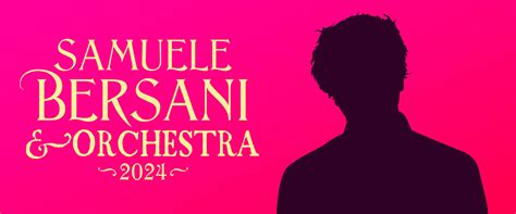 Samuele Bersani Orchestra Annunciate Due Nuove Date Estive Radio Bruno