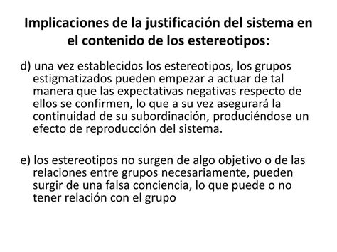 Ppt Exclusi N Social Y Justificaci N Del Sistema Powerpoint