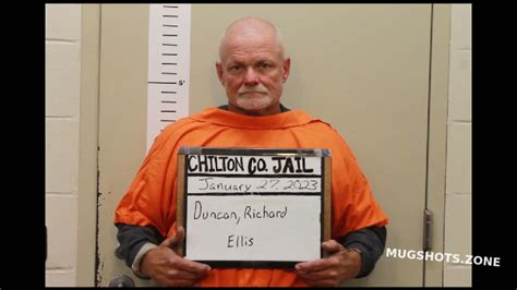 DUNCAN RICHARD ELLIS 01 30 2023 Chilton County Mugshots Zone