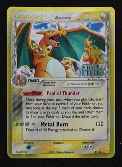 Charizard Delta Species Pokemon Ex Crystal Guardians Holo