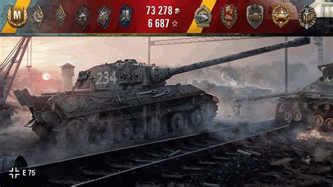 World Of Tanks Replay E 75 9 Kills 5k Damage Epic Sub Replay