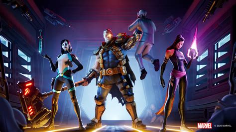 Cable Psylocke And Domino Join Deadpool In Fortnite X Force