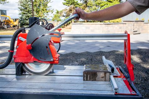 As You Can See Below The Tile Saw Produces Anexceptionally Smooth Cut