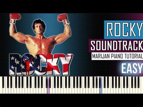 How To Play Rocky Soundtrack Main Theme Piano Tutorial Easy Youtube