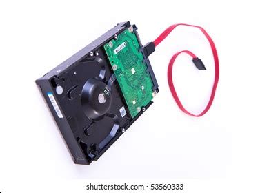 Isolated Serial Ata Hard Drive Data Stock Photo 53560333 | Shutterstock