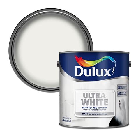 Dulux Homebase Home Living Room Wall Painting Matt Tough Ultra