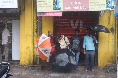 In Photos Rain Lashes Parts Of City Imd Predicts Moderate Rainfall