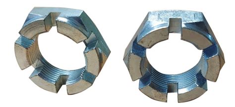 Mild Steel Castle Nut MS Castle Nut Latest Price Manufacturers