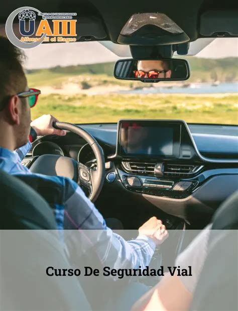 Curso De Seguridad Vial Formaciones Uaiii