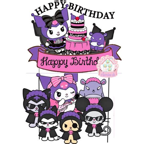 Jual Kuromi Cake Topper Kota Bogor Aomiao Tokopedia