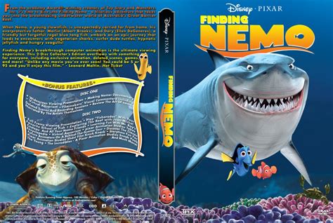 Finding Nemo DVD Cover Art