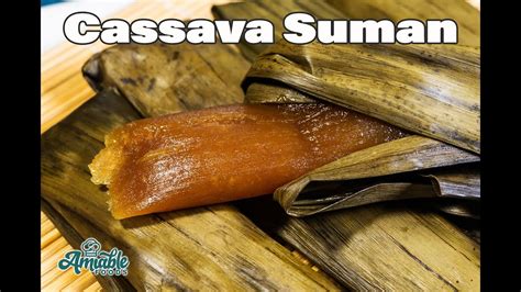 How To Make Cassava Suman Youtube