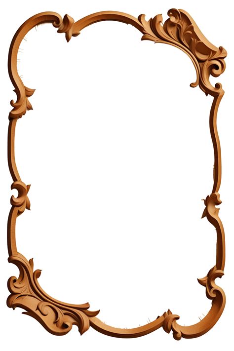 Ai Generated Old Border Frame Png Transparent Background 35434479 Png