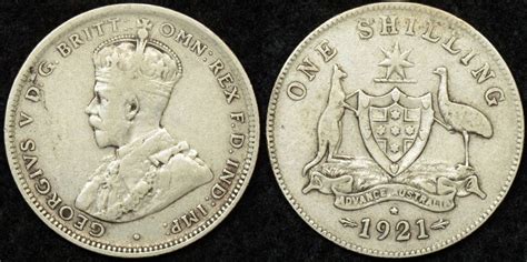 Australia Shilling Fine The Purple Penny