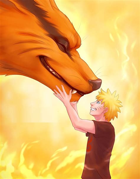 Lindo Kurama Naruto Y Beb Kurama Fondo De Pantalla Pxfuel