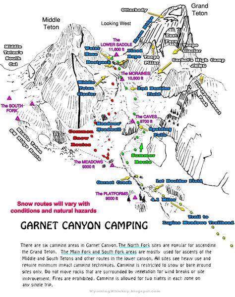 Wyoming Whiskey The Grand Tetons Owen Spalding Route