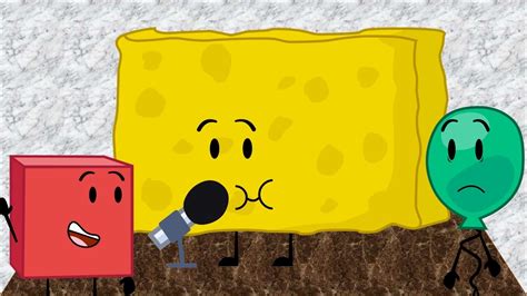 BFDI - Spongy and Blocky swearing in the public - YouTube