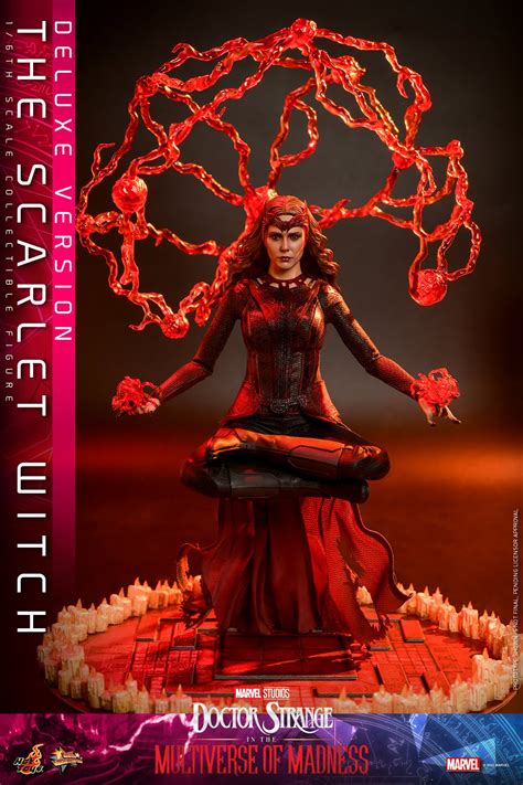 Hot Toys Mms 652 And 653 Doctor Strange Multiverse Of Madness Scarlet Witch Hot Toys