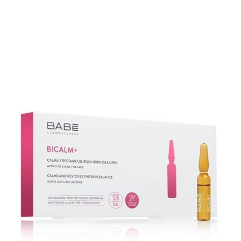Babe Bicalm Ampul Yatıştırıcı ve Onarıcı Etkili Konsantre Bakım 10 x 2 ml 8436571630377 Kozvit