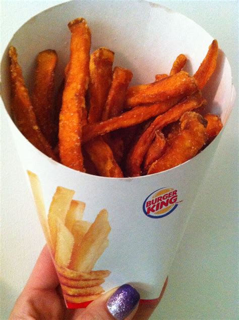 Burger King Sweet Potato Fries Big Thumbs Up Have You Tried These