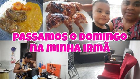 PASSAMOS O DOMINGO FORA almoço no capricho na minha irmã Laís Berto