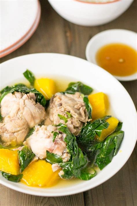 Tinolang Manok Chicken With Papaya Soup Salu Salo Recipes Papaya