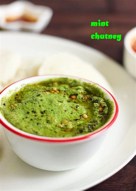 Pudina Chutney Recipe For Idli Dosa Coconut Mint Chutney