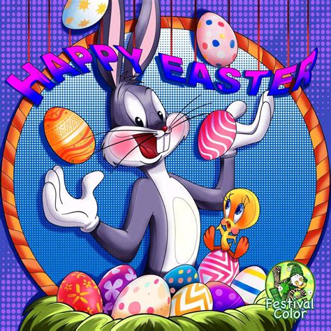 Happy Easter From Bugs Bunny By Drawingliker100 On Deviantart