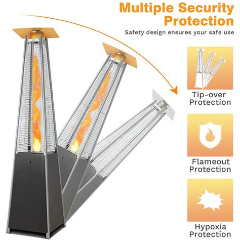 13KW Pyramid Flame Patio Heater CZGB I Beellen