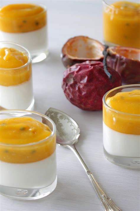 The Cook Time Panna Cotta Au Coulis Exotique Mangue Et Passion