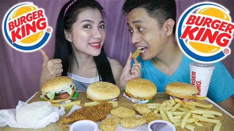 Burger King Mukbang Youtube