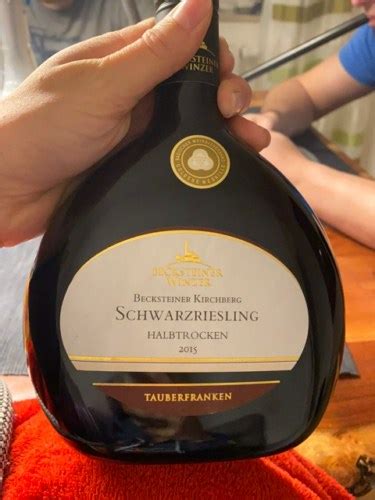 Becksteiner Winzer Becksteiner Kirchberg Schwarzriesling Halbtrocken