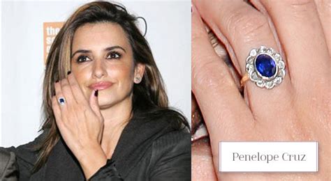 Celebrities With Sapphire Engagement Rings