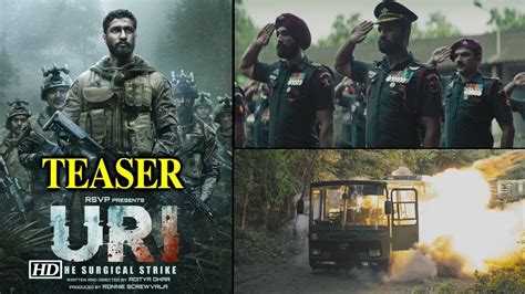 Uri Teaser Vicky Kaushal Brings The Surgical Strike To Life Youtube