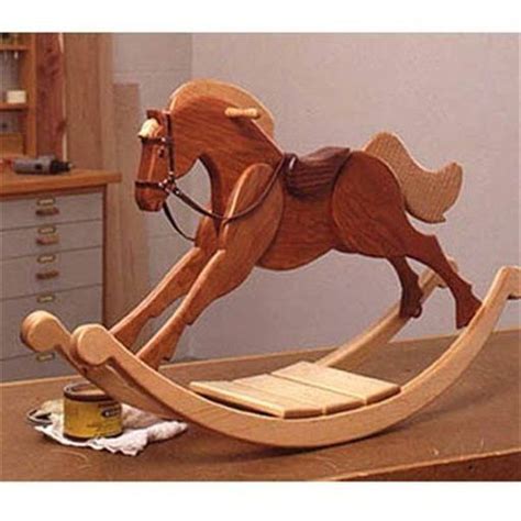 Wood Magazine Woodworking Plan Playroom Palomino Rocking Horse