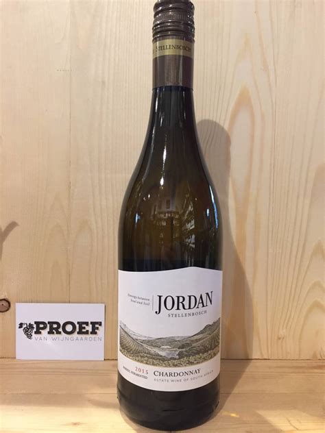 Jordan Stellenbosch Barrel Fermented Chardonnay Subtiel Houtgerijpt