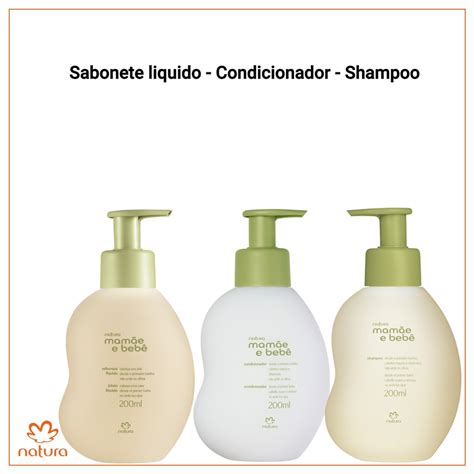 Combo Kit Natura Mam E E Beb Tradicional Sabonete Liquido Ml