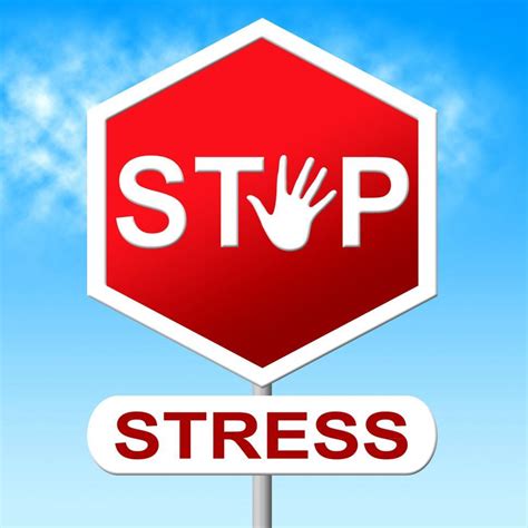 Free Stock Photo of Stop Stress Shows Warning Sign And Caution | Download Free Images and Free ...