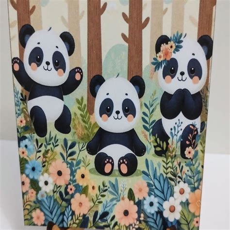 Lembrancinha Panda Bloquinho Elo7 Produtos Especiais