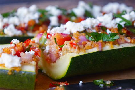 Mediterranean Zucchini Boats Recipe