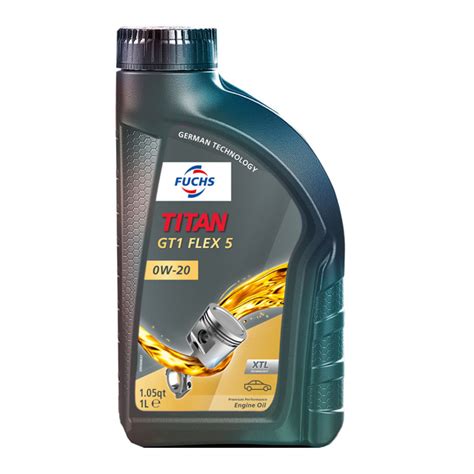 Huile Moteur FUCHS TITAN GT1 FLEX 5 0W20 1 Litre